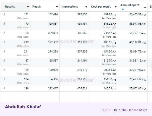Meta Ads · historical report — private details removed